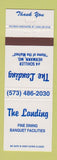 Matchbook Cover - Landing Restaurant Hermann MO