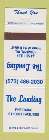 Matchbook Cover - Landing Restaurant Hermann MO