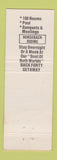 Matchbook Cover - McHarris Inns Summersville WV