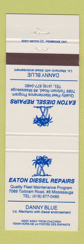 Matchbook Cover - Easton Diesel Repairs Mississauga ON