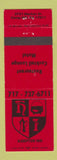 Matchbook Cover - Hampton Inn Camp Hill PA RED