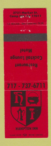 Matchbook Cover - Hampton Inn Camp Hill PA RED