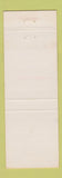 Matchbook Cover - Hampton Inn Camp Hill PA RED