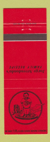Matchbook Cover - Jorge Arrendondo's Restaurants Austin TX RED