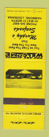 Matchbook Cover - Murphy's Seafood Hammond LA