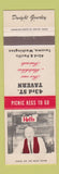 Matchbook Cover - 43rd St Tavern Tacoma WA