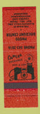 Matchbook Cover - Photo Discount Center Klamath Falls OR RED