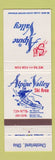 Matchbook Cover - Alpine Valley Ski Area Chesterland OH