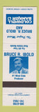 Matchbook Cover - Bruce Ibold Coldwell Banker Real Estate