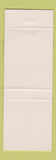 Matchbook Cover - Union 76 oil gas Panhandle Martinsburg WV