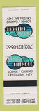 Matchbook Cover - Tahoe Biltmore Lodge Casino Crystal Bay NV