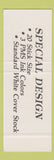 Matchbook Cover - Tahoe Biltmore Lodge Casino Crystal Bay NV