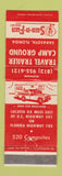 Matchbook Cover - Travel Trailer Camp Ground Sarasota FL Sun n Fun