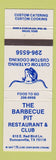 Matchbook Cover - BBQ Pit Restaurant Club Duncanville TX