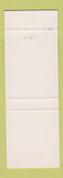 Matchbook Cover - Topside Lounge Ponte Vedra Beach FL