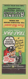 Matchbook Cover - Alliance Auto Service Philadelphia PA Cities oil gas