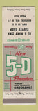 Matchbook Cover - Cities oil gas Al Mary Zika Coffee Shop Hancock WI