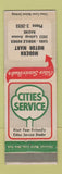 Matchbook Cover - Cities oil gas Modern Motor Mart Racine WI