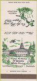 Matchbook Cover - On The Fly Way Supper Club Horicon WI 30 Strike
