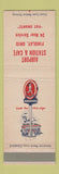 Matchbook Cover - Marathon oil gas Airport Station Cafe Findlay OH