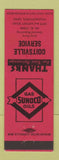 Matchbook Cover - Sunoco oil gas Coitsville Youngstown OH