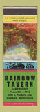 Matchbook Cover - Rainbow Tavern Cudahy WI