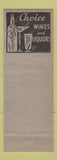 Matchbook Cover - Sandefur Tavern Carrollton KY