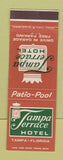 Matchbook Cover - Tampa Terrace Hotel Tampa FL
