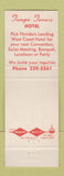 Matchbook Cover - Tampa Terrace Hotel Tampa FL