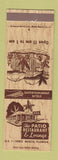 Matchbook Cover - Patio Restaurant Lounge Vero Beach FL