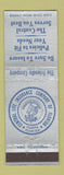 Matchbook Cover - Central Life Insurance Company Tampa FL