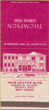 Matchbook Cover - Thompson Funeral Home Detroit MI 30 Strike