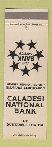 Matchbook Cover - Caladesi National Bank Dunedin FL