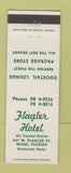 Matchbook Cover - Flagler Hotel Miami FL