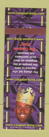 Matchbook Cover - Coupon King