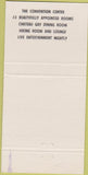Matchbook Cover - Derrick Motor Hotel Estevan SK 30 Strike