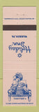 Matchbook Cover - Holiday Inn Warren PA Tootsie's girlie