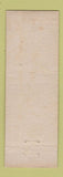 Matchbook Cover - Mural Bar Kentucky Hotel Louisville KY girlie