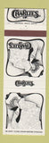 Matchbook Cover - Charlie's Seattle Bellevue Olympia WA girlie