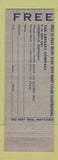 Matchbook Cover - Teen Queen Golden Isle Foods Creasey Louisville KY girlie