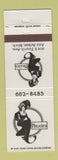 Matchbook Cover - Maude's Ann Arbor MI girlie