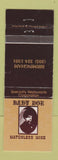 Matchbook Cover - Baby Doe Restaurants Birmingham AL