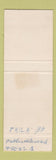 Matchbook Cover - Claudia House Philadelphia PA girlie RED