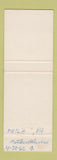 Matchbook Cover - Claudia House Philadelphia PA girlie BLUE