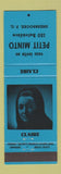 Matchbook Cover - Petit Minto Sherbrooke QC