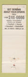 Matchbook Cover - Sports Phone Talk girlie WEAR