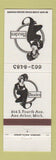 Matchbook Cover - Maude's Ann Arbor MI girlie