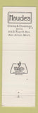 Matchbook Cover - Maude's Ann Arbor MI girlie