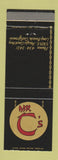 Matchbook Cover - Mr C's Chinese Restaurant Long Beach CA