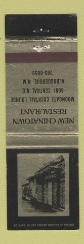 Matchbook Cover - New Chinatown Chinese Restaurant Albuquerque NM